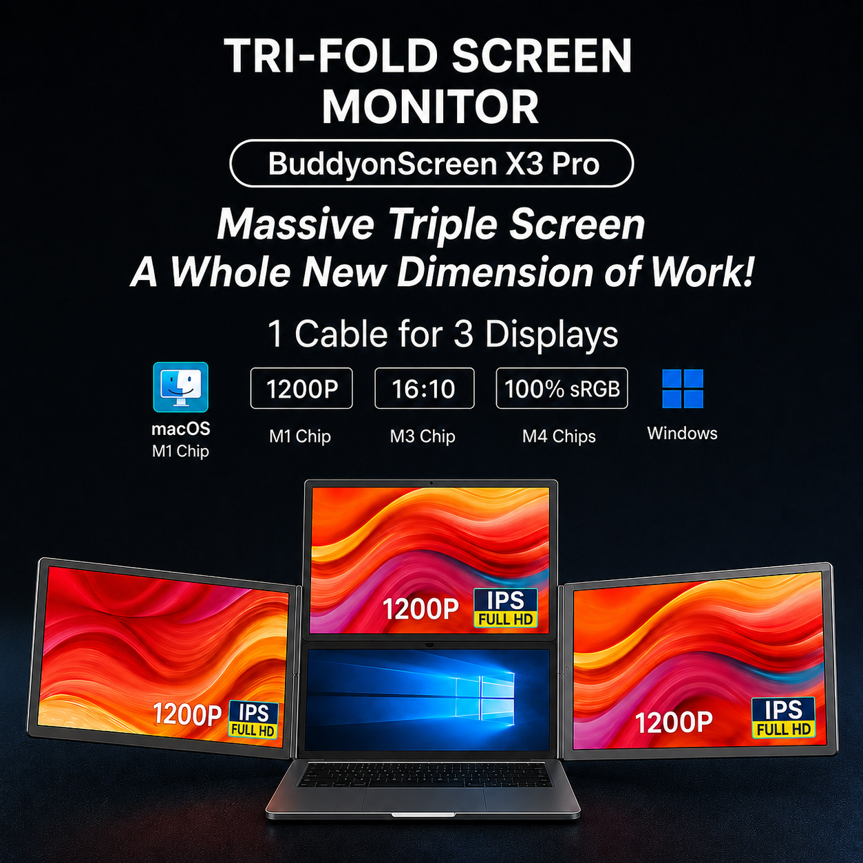 BuddyonScreen X3 Pro