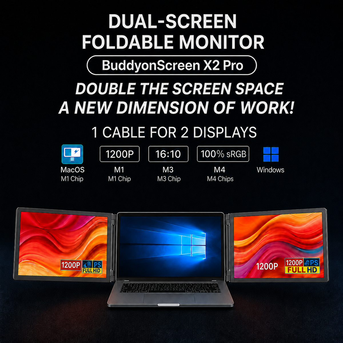 X2 Pro dual additional displays